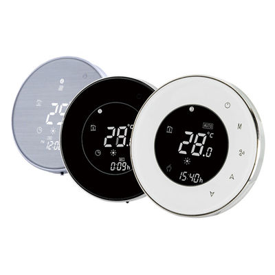Thermostat sans fil intelligent de contre-jour d'écran tactile circulaire à la maison à C.A. à télécommande