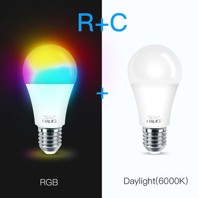 Aucun hub n'a exigé 5ghz le changement de couleur futé de l'ampoule LED RGBW compatible avec Alexa And Google Home
