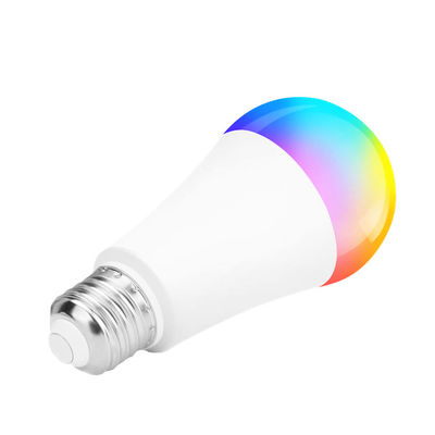 Ampoule de Tuya Alexa 10W E27 E26 B22 Dimmable Smart Wifi LED RVB + blanc