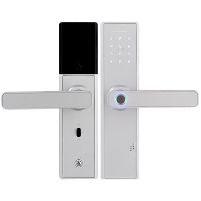 Serrure de porte d'entrée de Wifi d'empreinte digitale d'écran tactile avec la serrure de poignée facile à installer pour l'hôtel à la maison