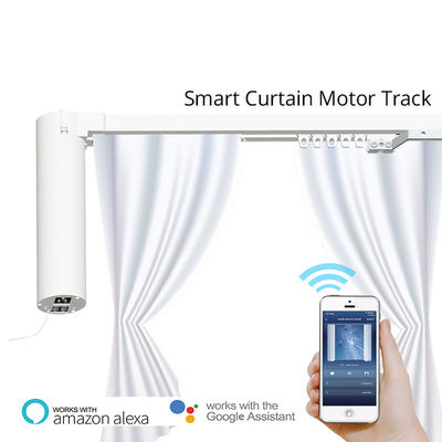 Rétro ouvreur à télécommande de rideau en Smart Home de voies d'Alexa Smart Curtain Motor With DIY