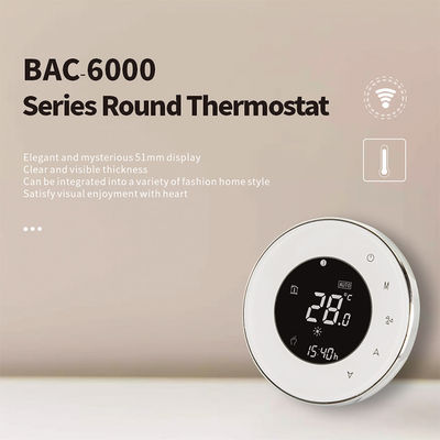 Maison futée programmable d'Alexa Compatible With Alexa Google de thermostat de contrôle intelligent de voix