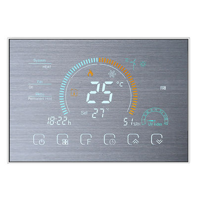 Thermostat sans fil intelligent de pièce de Tuya Alexa And Google Home Wi-Fi avec l'ecran couleur d'écran tactile
