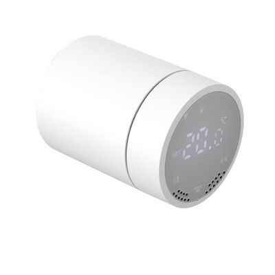 Thermostat de radiateur de Smart TRV Wifi Zigbee de contrôle de température avec la maison et l'Alexa de Google