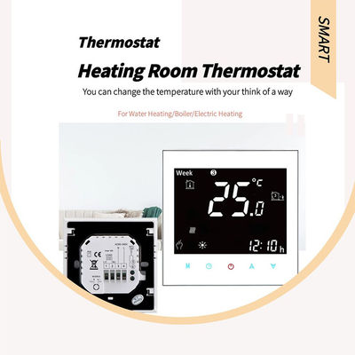 Thermostat capable de Wifi de thermostat de contrôle de voix d'appli de Tuya de chauffage par le sol sans fil futé de la minuterie 3A