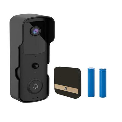 caméra de sonnette de sécurité de 2.4G Smart Hd Wifi avec l'audio bi-directionnel de vision nocturne de carillon
