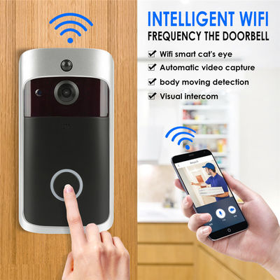 Sonnette sans fil PIR Security Door Chine Bell de Smart Home visuel de WiFi 720P avec la nuit d'IR
