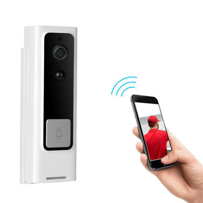 sonnette sans fil du Smart Home 1080P avec la caméra visuelle de sonnette de Tuya WiFi de carillon